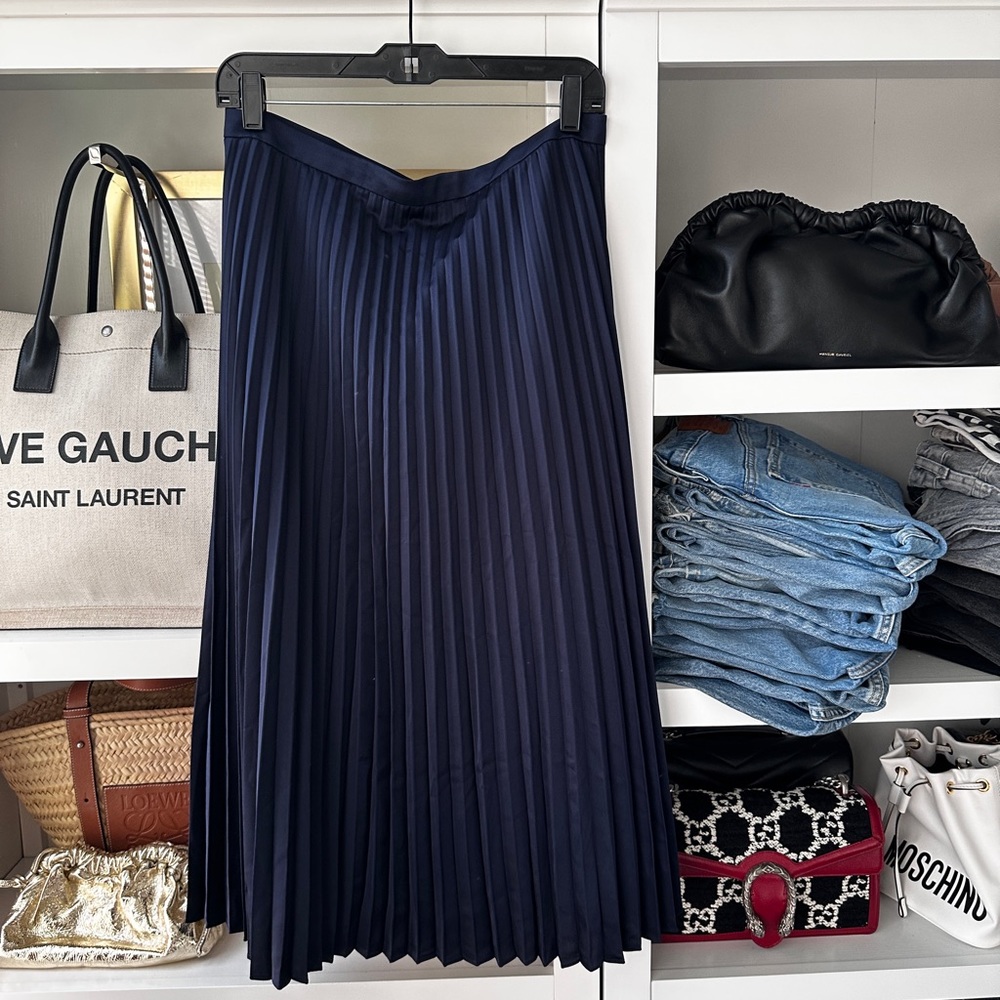 JCrew pleated skirt